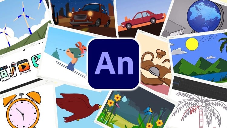 Làm hoạt ảnh chuyên nghiệp - Hoạt hình 2D trong Animate - Trình độ cơ bản