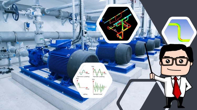 Phân tích ứng suất đường ống bằng CAESAR II & AutoPIPE (Tải trọng động)