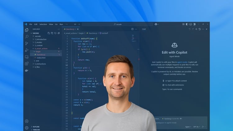 Lập trình AI với Github Copilot trong VS Code cho người mới bắt đầu