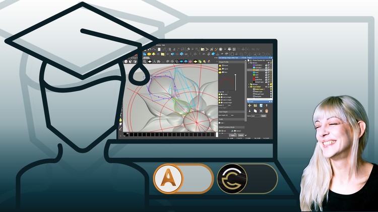 Khóa Hoàn Chỉnh Về CAD Trong ArtCAM Premium 2018