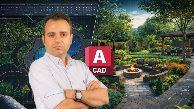 AutoCAD cho Thiết kế Cảnh quan: Cao cấp từ Cơ bản đến Chuyên nghiệp
