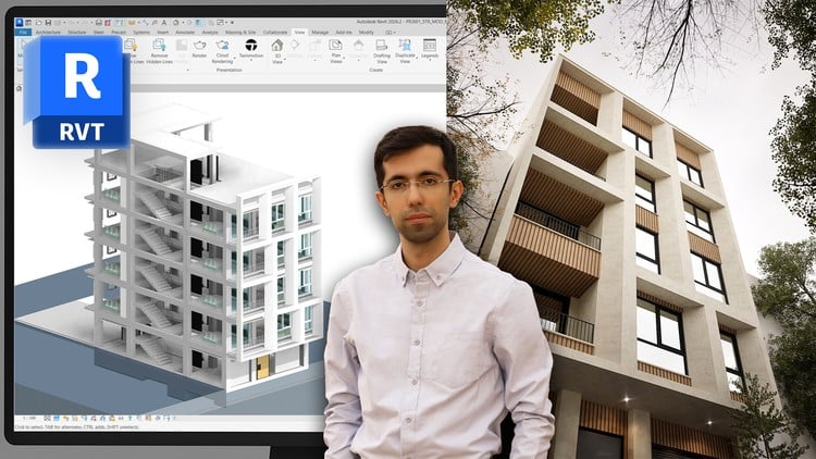 BIM - Revit Masterclass: Dựng mô hình hoàn chỉnh + Kết xuất đồ họa