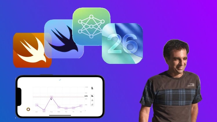 Khóa học chuyên sâu iOS 26 & SwiftUI 6: 90 giờ thực hành theo dự án