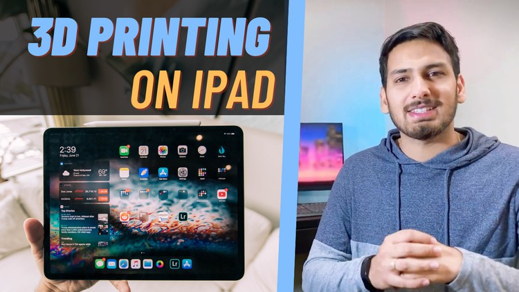Thiết kế trên iPad cho in 3D - Shapr3D