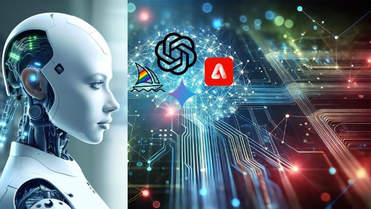 Khóa học AI toàn diện 2026: ChatGPT, Gemini, Midjourney, Firefly