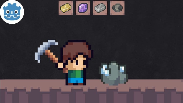 Xây dựng tựa game Mining Roguelite hoàn chỉnh trên Godot 4