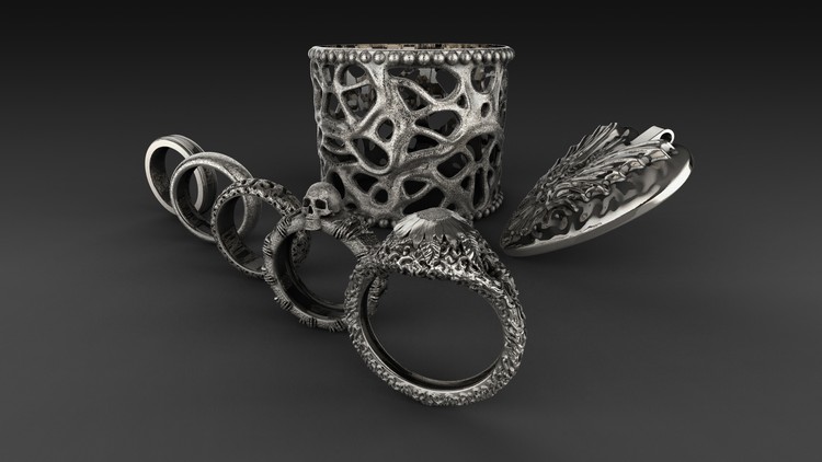 Thiết kế Trang sức trong ZBrush 2018 - Khóa học Trang sức Toàn diện