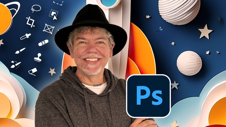 Adobe Photoshop cho người mới bắt đầu đến trung cấp, không đáng sợ, bao gồm cả AI mới