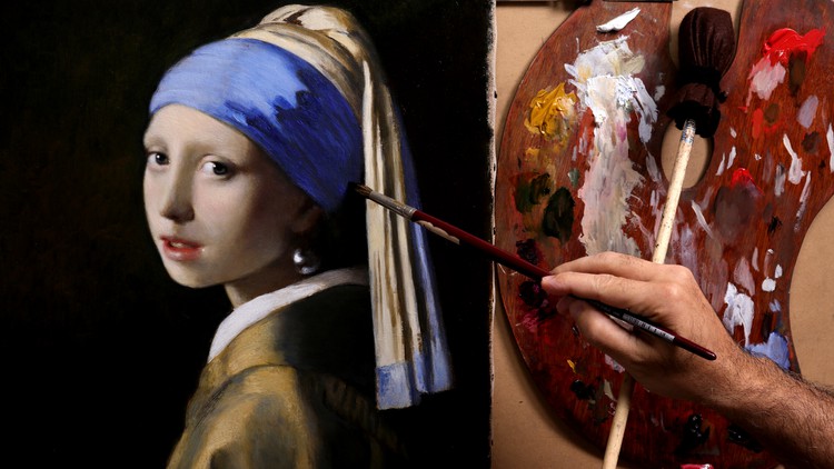 Kỹ thuật sơn dầu; Vermeer