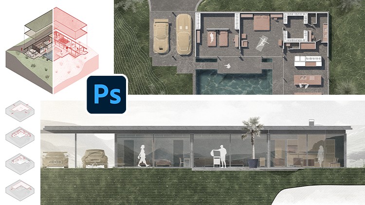 Photoshop cho Kiến trúc sư: Khóa học toàn diện