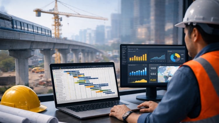 Primavera P6 & Excel tích hợp với Dashboard Power BI