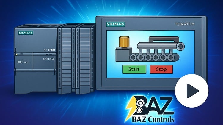 Khóa học Siemens PLC & HMI 2025: TIA Portal V20 Toàn tập