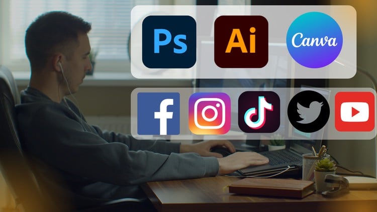Lớp học chuyên sâu thiết kế đồ họa mạng xã hội với Adobe & Canva