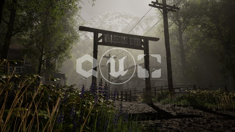 Unreal Complete Scene - Môi trường Miền Tây cổ điển