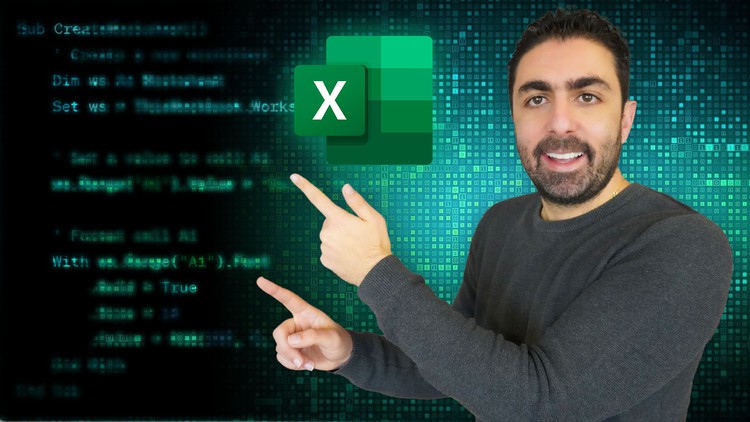 Excel VBA Macros: Tiết kiệm hàng giờ và Tự động hóa Excel (Mọi trình độ)