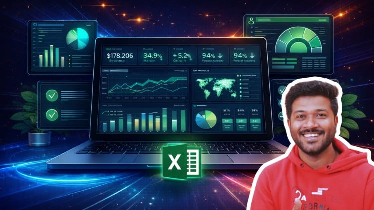 Xây dựng Dashboard Excel ấn tượng năm 2026 - Từ mới bắt đầu đến chuyên nghiệp